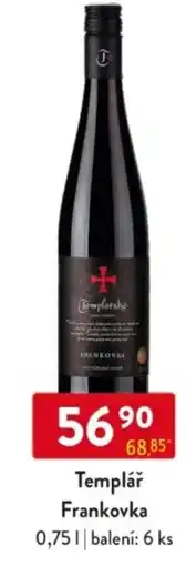 Qanto Templář Frankovka nabídka