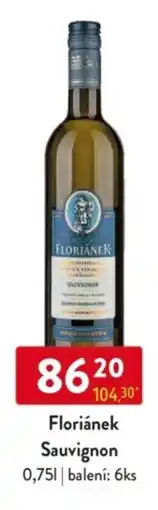 Qanto Floriánek Sauvignon nabídka
