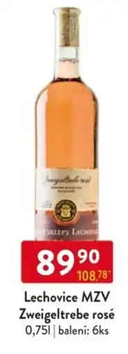 Qanto Lechovice MZV Zweigeltrebe rosé nabídka