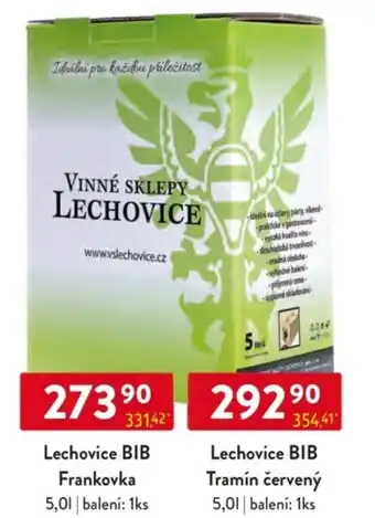 Qanto Lechovice BIB Frankovka nabídka