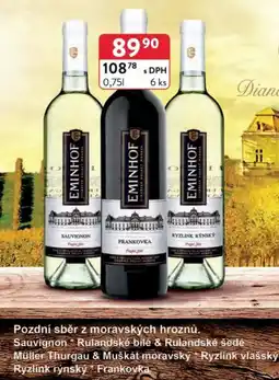 Qanto Pozdní sběr z moravských hroznů. nabídka