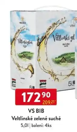 Qanto VS BIB Veltlínské zelené suché nabídka