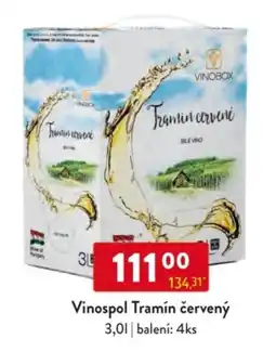 Qanto Vinospol Tramín červený nabídka