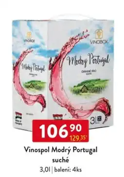 Qanto Vinospol Modrý Portugal suché nabídka