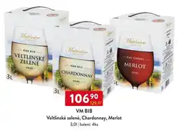 Qanto VM BIB Veltlínské zelené, Chardonnay, Merlot nabídka