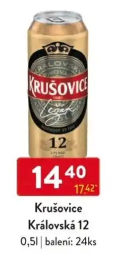 Qanto Krušovice Královská 12 nabídka