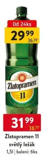 Qanto Zlatopramen 11 světlý ležák nabídka