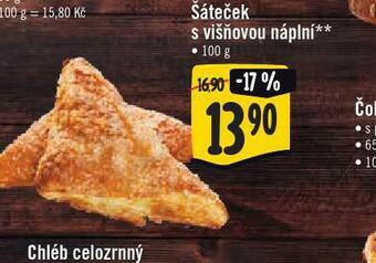 Jip Šáteček s višňovou náplní nabídka