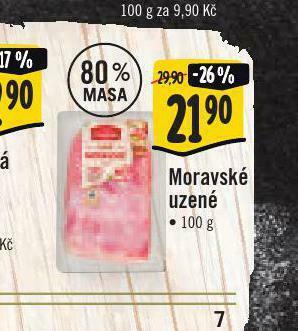 Jip Moravské uzené nabídka
