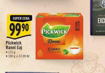 Jip Pickwick ranní čaj nabídka