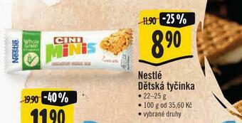 Jip Nestlé dětská tyčinka nabídka