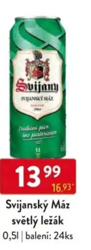 Qanto Svijanský Máz světlý ležák nabídka