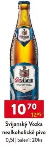 Qanto Svijanský Vozka nealkoholické pivo nabídka