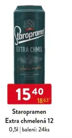 Qanto Staropramen Extra chmelená 12 nabídka