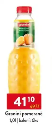Qanto Granini pomeranč nabídka