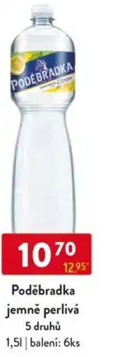 Qanto Poděbradka jemně perlivá nabídka