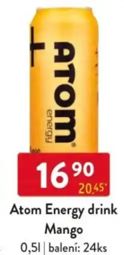 Qanto Atom Energy drink Mango nabídka