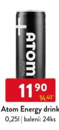 Qanto Atom Energy drink nabídka