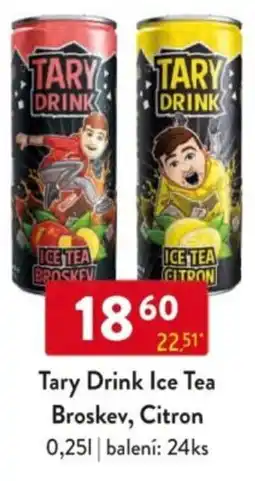 Qanto Tary Drink Ice Tea Broskev, Citron nabídka