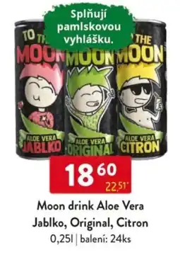 Qanto Moon drink Aloe Vera Jablko, Original, Citron nabídka