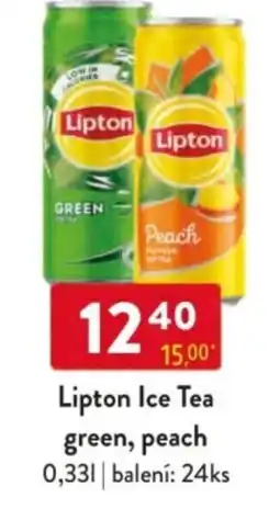 Qanto Lipton Ice Tea green, peach nabídka