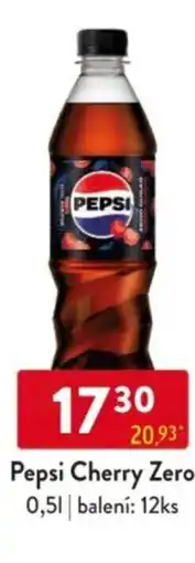 Qanto Pepsi Cherry Zero nabídka