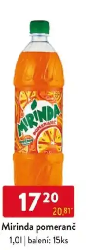 Qanto Mirinda pomeranč nabídka