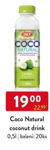 Qanto Coco Natural coconut drink nabídka