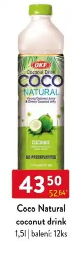 Qanto Coco Natural coconut drink nabídka