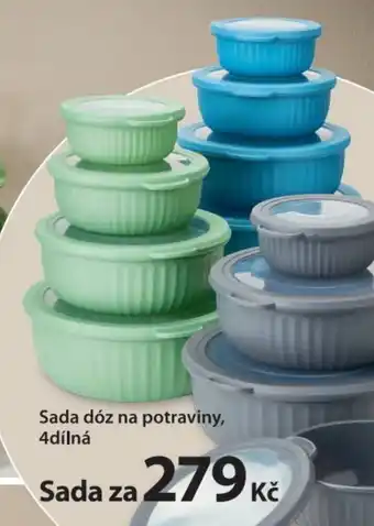 Sada dóz na potraviny