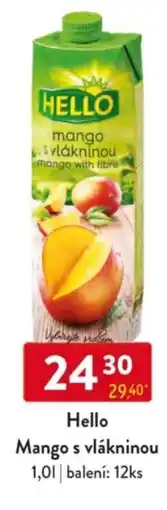 Qanto Hello Mango s vlákninou nabídka