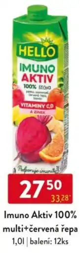 Qanto Imuno Aktiv 100% multi+červená řepa nabídka