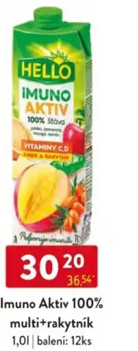 Qanto Imuno Aktiv 100% multi+rakytník nabídka
