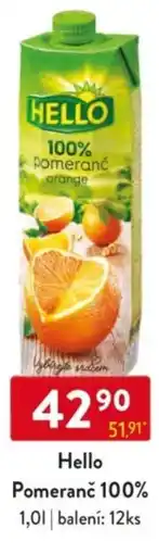 Qanto Hello Pomeranč 100% nabídka
