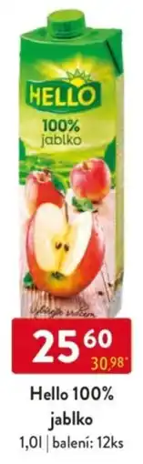 Qanto Hello 100% jablko nabídka