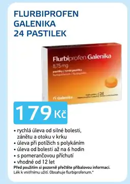 Lékárna AGEL Flurbiprofen Galenika nabídka