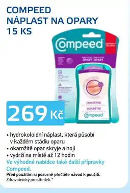 Lékárna AGEL Compeed náplast na opary nabídka