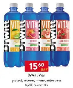 Qanto DrWitt Vital protect, recover, imuno, anti-stress nabídka
