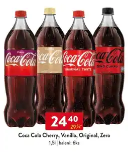 Qanto Coca Cola Cherry, Vanilla, Original, Zero nabídka