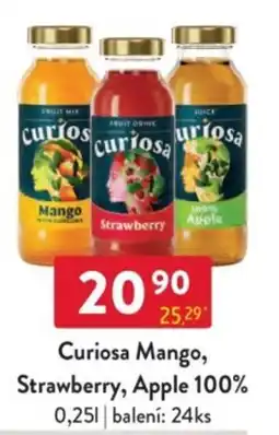 Qanto Curiosa Mango, Strawberry, Apple 100% nabídka