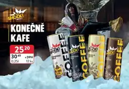 Qanto KONEČNĚ KAFE nabídka