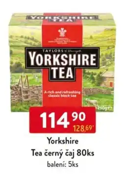 Qanto Yorkshire Tea černý čaj nabídka
