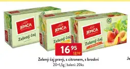 Qanto Zelený čaj pravý, s citronem, s broskví nabídka