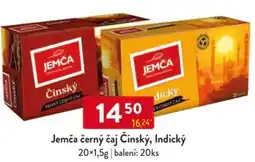 Qanto Jemča černý čaj Čínský, Indický nabídka