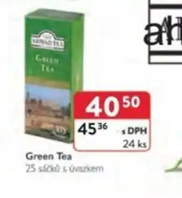 Qanto Green Tea nabídka