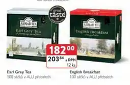 Qanto Earl Grey Tea nabídka