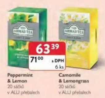 Qanto Peppermint & Lemon nabídka