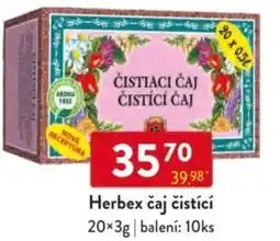 Qanto Herbex čaj čistící nabídka