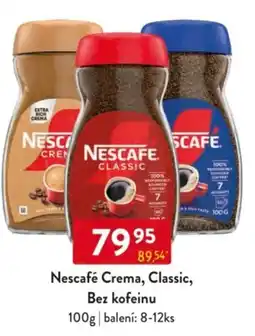 Qanto Nescafé Crema, Classic, Bez kofeinu nabídka