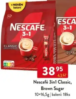 Qanto Nescafé 3in1 Classic, Brown Sugar nabídka